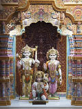 Bhagwan Shri Ram, Shri Sitaji and Shri Hanumanji